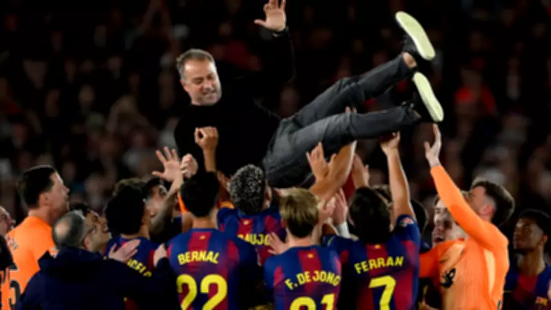 Barcelona conquista título espanhol e técnico revela morte do pai