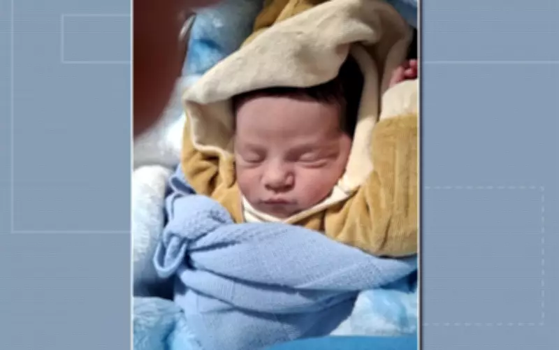 Bebê nasce em praça de pedágio na MGC-491 com ajuda de funcionários