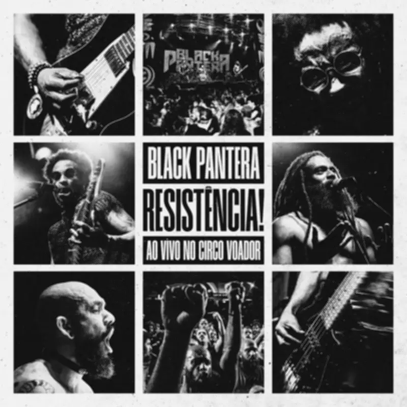 Black Pantera lança primeiro álbum ao vivo oficial 'Resistência!'
