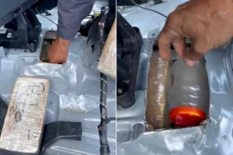 Boliviano preso com 38 tijolos de cocaína em fundo falso de carro em SP