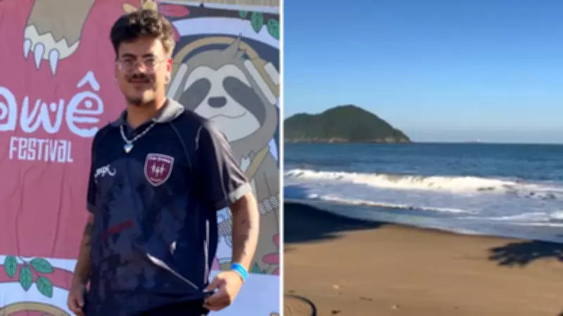 Bombeiros buscam jovem que desapareceu no mar ao salvar amiga em SP