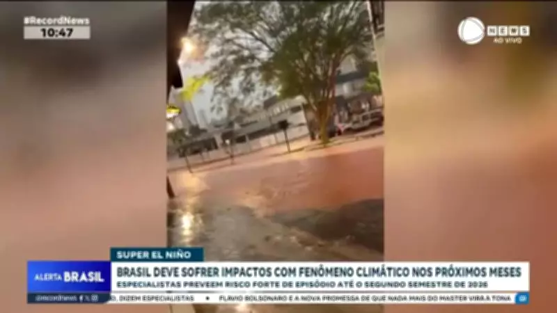 Brasil enfrentará impactos do super El Niño até 2026, alertam especialistas