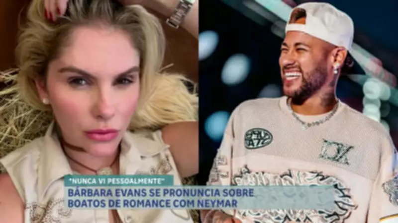 Bárbara Evans nega envolvimento com Neymar após boatos em rede social