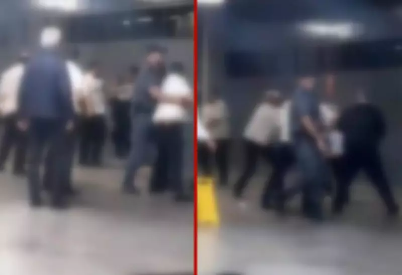 Briga entre taxistas e motoristas de app no Aeroporto Afonso Pena é registrada em vídeo