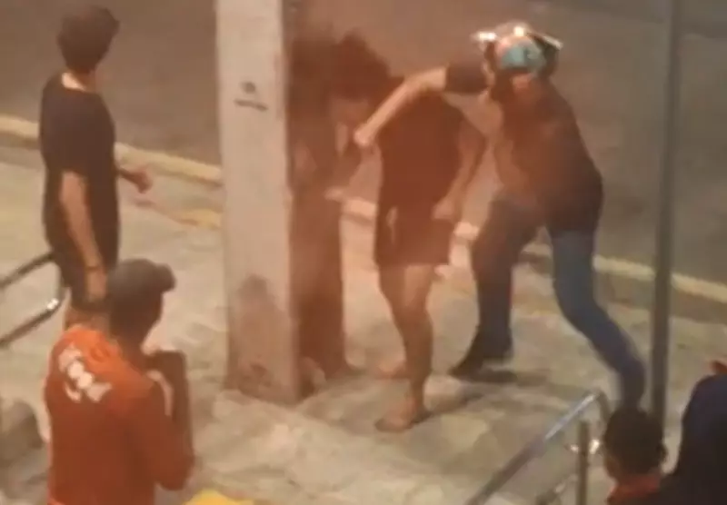 Briga entre torcedores e homem em lanchonete no Recife é investigada