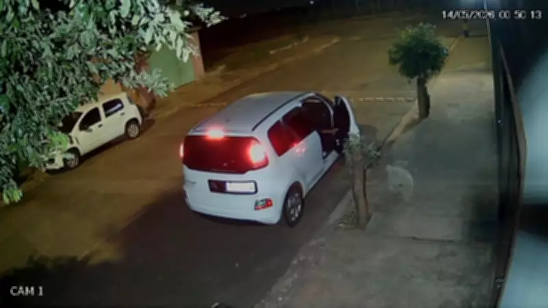 Cachorro corre atrás de carro ao ser abandonado por tutor em Ribeirão Preto