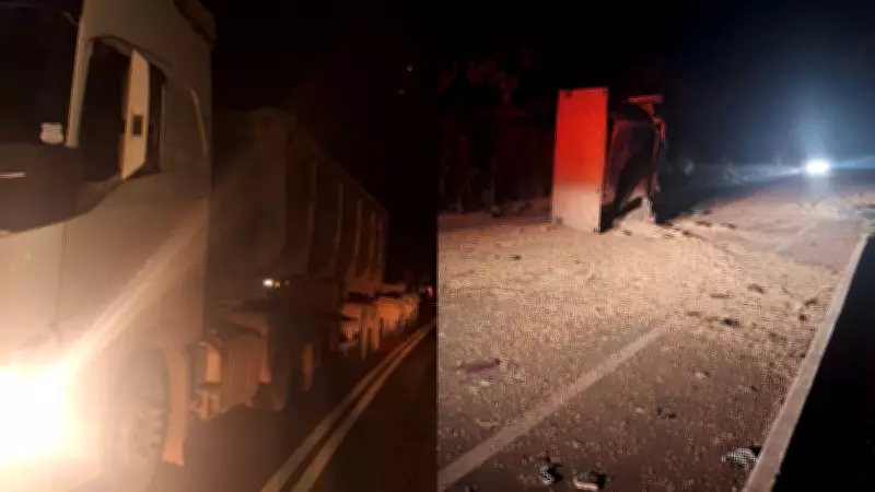 Caminhoneiro morre em grave acidente na PI-247, em Uruçuí