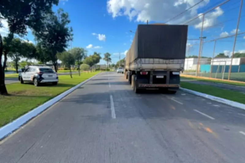 Caminhoneiro preso com carga de soja roubada na BR-163 em MT