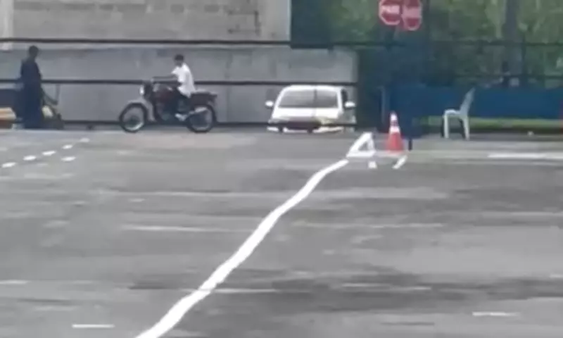 Candidato à CNH tenta fugir com moto irregular antes de exame prático em Manaus