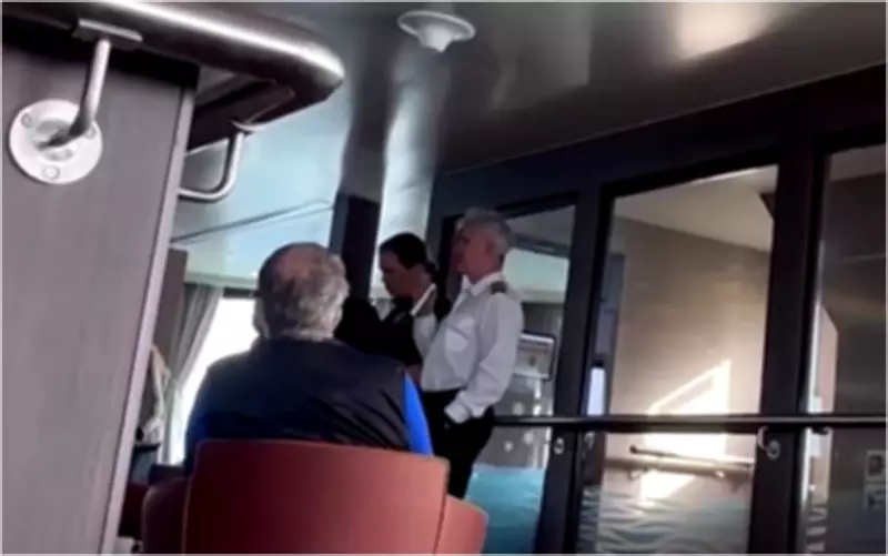 Capitão de navio com hantavírus anuncia morte de passageiro em vídeo