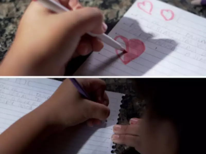 Carta de filhos após feminicídio emociona: 'Mãe, estamos com saudade'