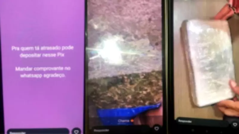 Casal preso por vender drogas pelo status do WhatsApp em MG