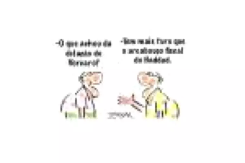 Charge do J.Caesar: 8 de maio e a crítica política em destaque