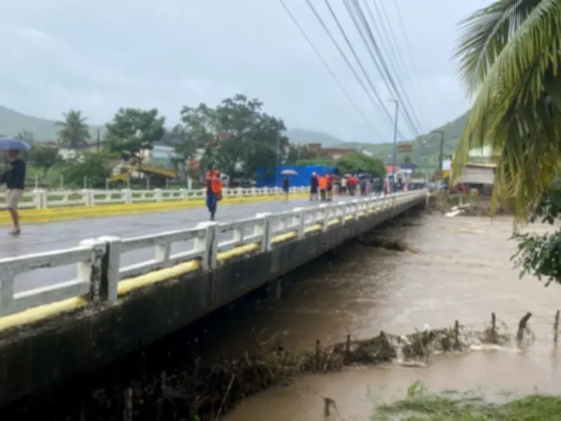 Chuvas fortes na Paraíba causam destruição de ponte e deixam moradores ilhados em Ingá