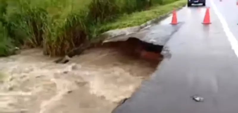 Chuvas na Paraíba: 10 trechos de estradas afetados e 31 cidades em emergência