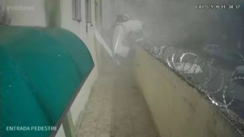 Câmeras flagram avião colidindo contra prédio residencial em Belo Horizonte