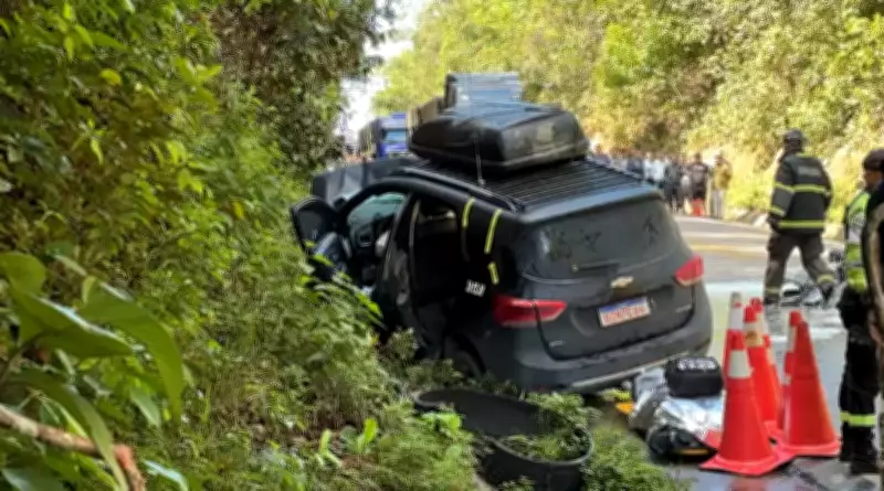 Colisão frontal na BR-174 mata passageira de táxi no Amazonas