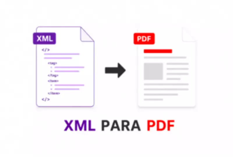 Como converter XML para PDF: guia rápido e gratuito