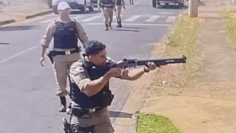 Confronto com a PM deixa um baleado em Uberlândia e aulas são suspensas
