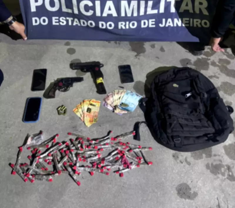 Confronto em Cabo Frio termina com dois mortos e apreensão de drogas e armas