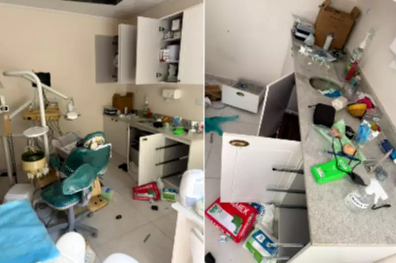 Consultório de dentista é invadido e furtado em Guarujá; prejuízo supera R$ 6 mil