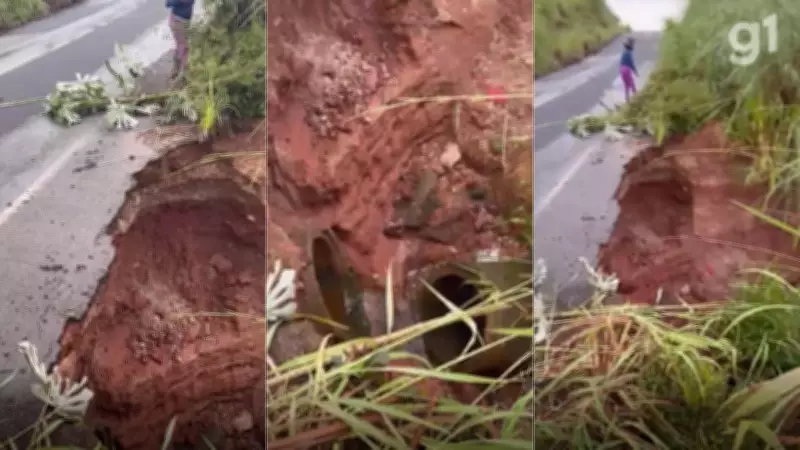 Cratera na MA-119 entre Santa Luzia e Altamira do Maranhão preocupa motoristas