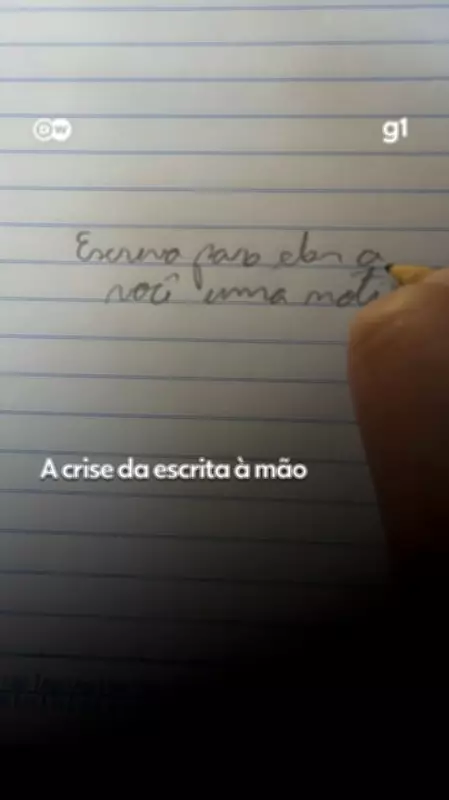 Crise da escrita à mão: especialistas alertam para perda cognitiva