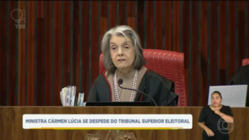 Cármen Lúcia critica violência contra mulheres em última sessão no TSE