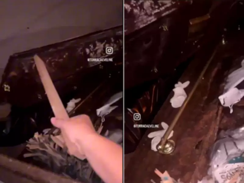 Descarte irregular de resíduos de cemitério assusta moradores em Porciúncula