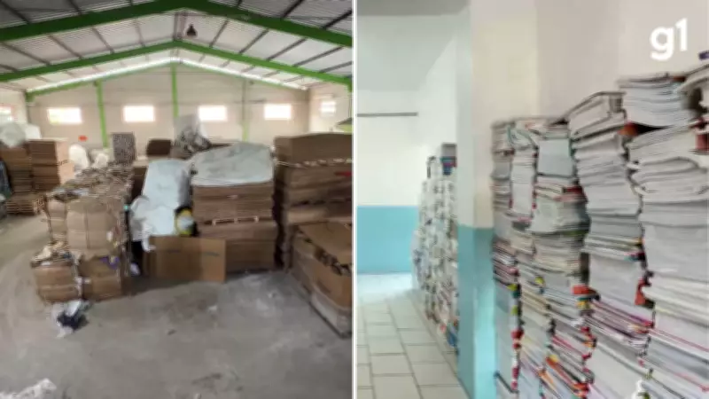 Desperdício no RS: livros novos do MEC viram papel higiênico