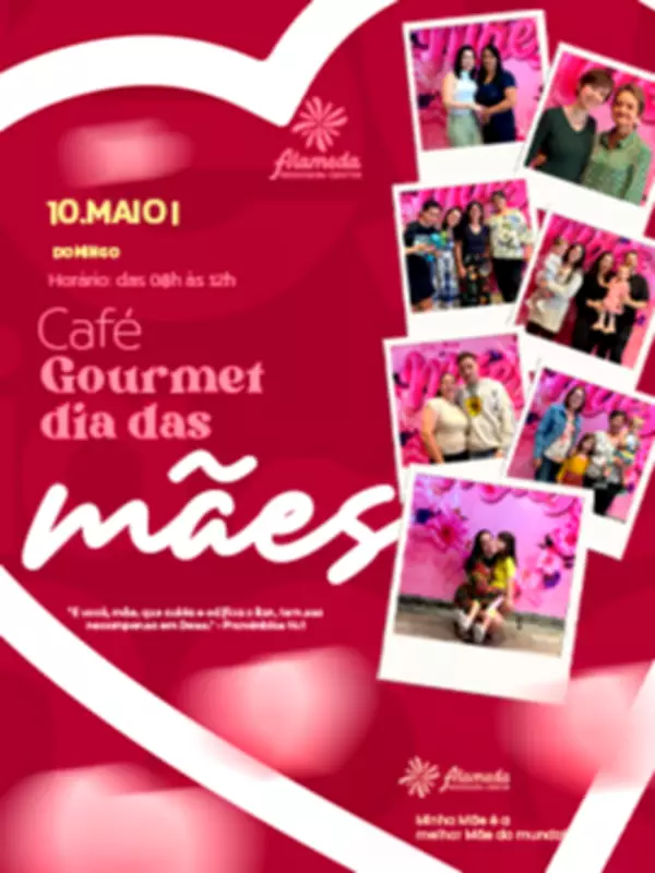 Dia das Mães: Café Gourmet Especial no Alameda Foodserv Center