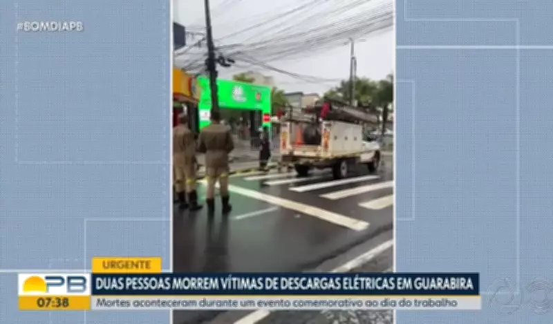 Dois homens morrem eletrocutados em corrida do Dia do Trabalhador na PB