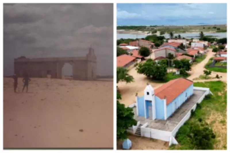 Dunas de destino turístico no Ceará escondem vila soterrada há mais de 40 anos