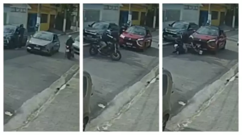 Dupla assalta famílias e troca tiros com motociclista na Zona Leste de SP