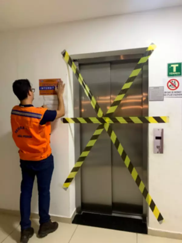 Elevador desaba em João Pessoa e deixa mulher paraplégica; 11 elevadores interditados