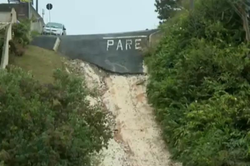 Engenheiro aponta solução para rua íngreme em Almirante Tamandaré, no PR