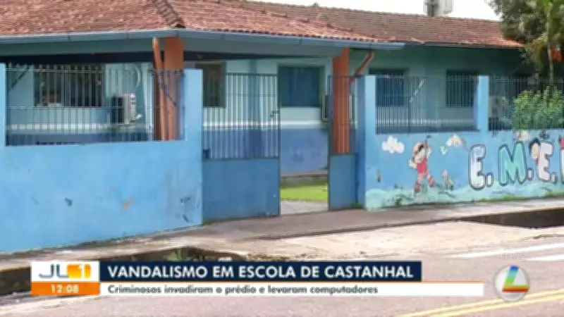 Escola em Castanhal é invadida e equipamentos são roubados