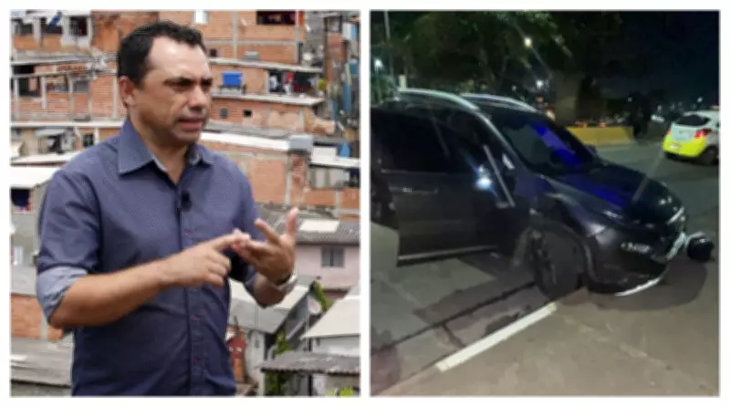 Ex-vereador bate em três carros, atropela motociclista e foge em Diadema
