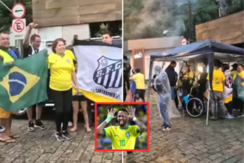 Expectativa por Neymar na Copa: fãs se mobilizam em Santos