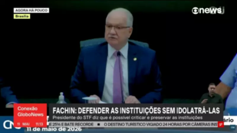 Fachin defende instituições sem idolatria e pede resiliência a ataques