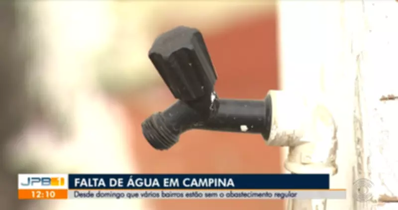 Falta d'água em Campina Grande e mais oito cidades da PB nesta terça (5)