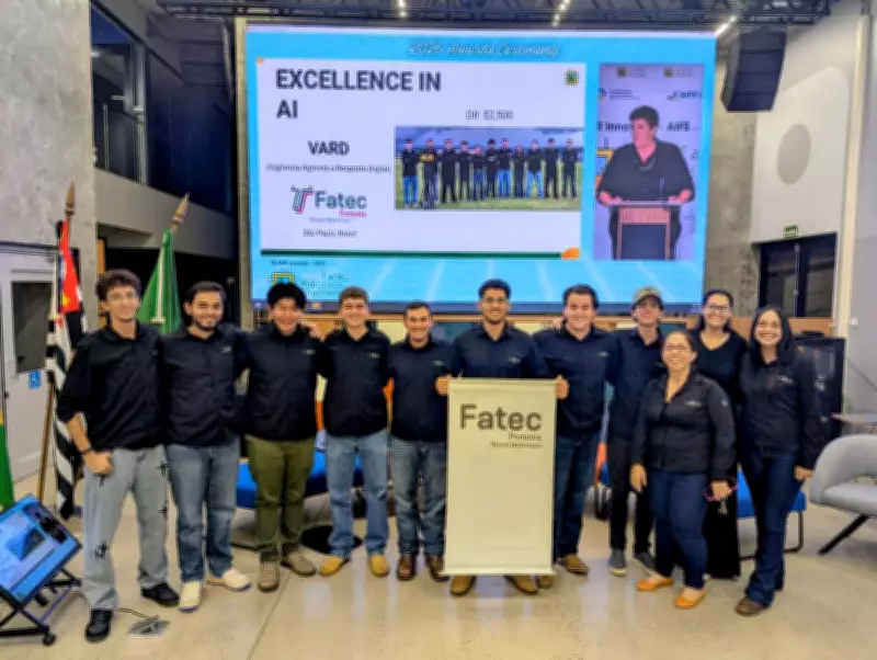 Fatec Pompeia vence prêmio internacional em IA e Robótica Agrícola