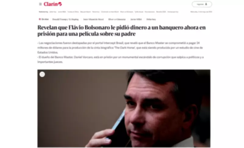 Flávio Bolsonaro pediu R$ 61 mi a banqueiro para filme sobre o pai