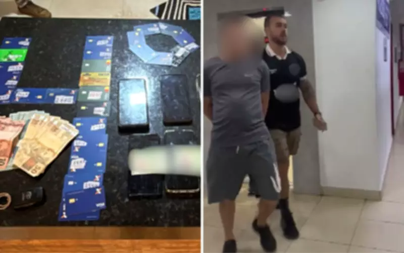 Foragido é preso em academia de alto padrão em Goiânia suspeito de chefiar fraudes eletrônicas