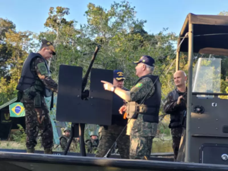 Forças Armadas apreendem mais de 15 toneladas de drogas na fronteira do Amazonas