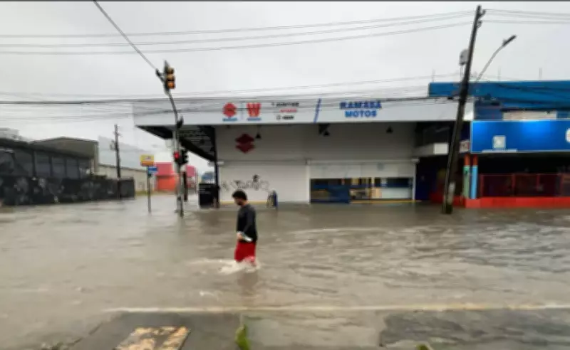 Fortes chuvas causam alagamentos e emergência em Pernambuco