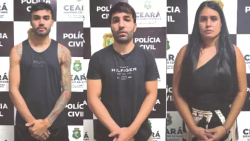 Fraude no e-Gov: trio preso em Fortaleza desviou R$ 1 milhão de servidores