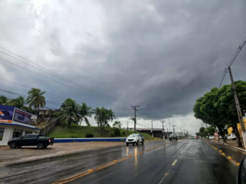 Frente fria traz chuva forte e ventos ao Vale do Paraíba neste domingo
