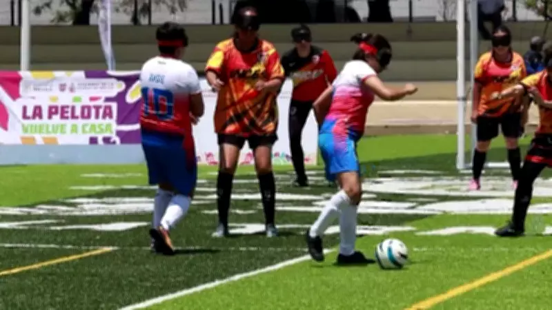 Futebol feminino inclusivo: atletas com deficiência visual brilham em torneio