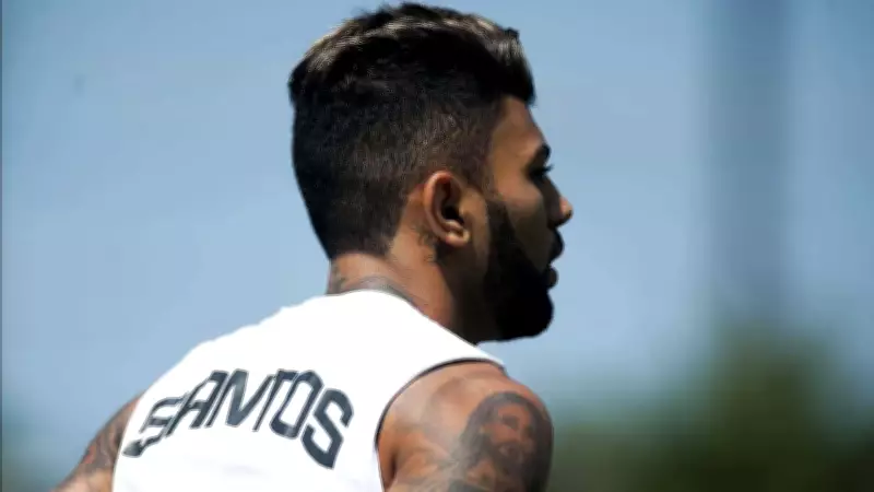 Gabigol desabafa após empate do Santos na Sul-Americana e explica substituição